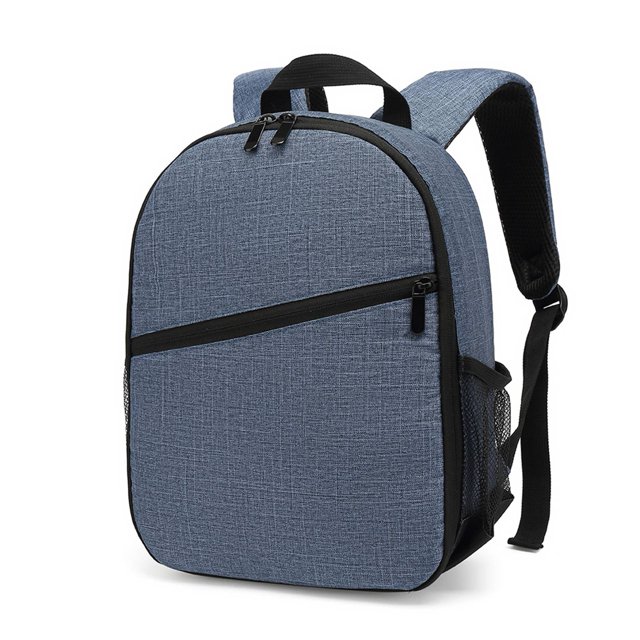 Sac à Dos pour Appareil Photo, Sac à Dos Multifonction pour Appareil Photo Reflex avec Rembourrage pour Appareils Photo Sans Miroir, Sac de Photographie Extérieur en Polyester avec Sangles Réglables