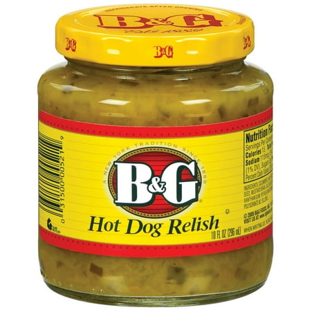 B&G Hot Dog Relish, 10 Fl Oz