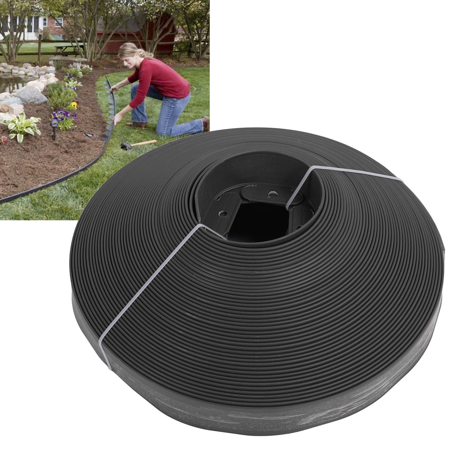 Landscape Edging, Landscape Edging Kit Wide Application Reusable Flexible  For Garden