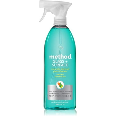 Method Glass plus Surface Cleaner Waterfall - 28 fl oz Pack of 4