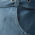thumbnail image 6 of Women Casual Solid Dress Denim Dress Long Sleeve Turtleneck Pocket Dress Button Slim Belt Dress Short Maxi Dress for Women Woman Summer Casual Dress Summer Dress for Women with Sleeves Wrap Summer, 6 of 8