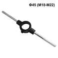 thumbnail image 1 of BTOER For Circular Die Die Handle Frame Circular Die Handle Metalworking 12mm M1-M2 45 Steel High Torque Removable Booster Rod, 1 of 8