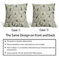 thumbnail image 6 of Fall Pillow Covers 18x18 Set of 2 Balck Pumpkin Autumn Themed Thanksgiving Harvest Print Decorative Throw Pillows Outdoor Pillowcase Farmhouse Linen Cushion Case Decor for Sofa Couch Bed, 6 of 6