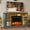 Gray, variant on CHITOOMA Fireplace tv Stand with LED up to 75 inch, Gray