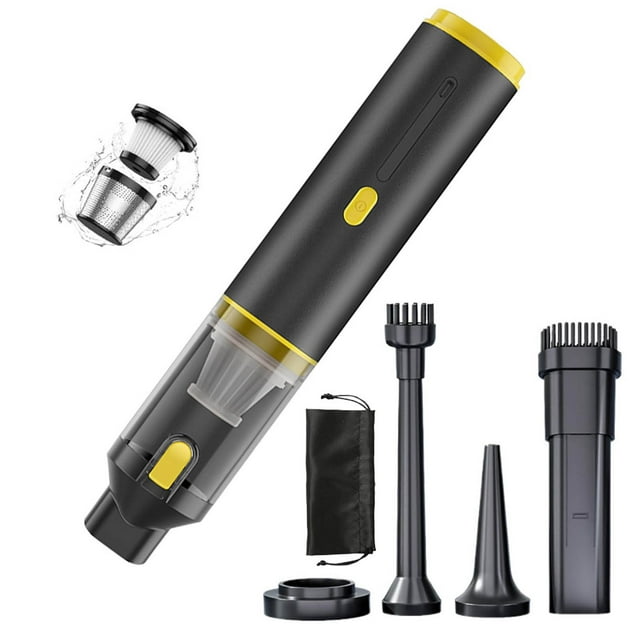 AirTrek Pro Vacuum Blower 19000pa Powerful Car Vacuum Cordless Handheld 2 in 1 Long Battery Life Washable Filter ABS PC Material for Vehicle Home Workspace