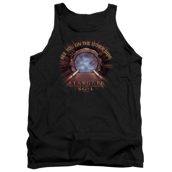 Sg1 Other Side Adult Tank Top Black