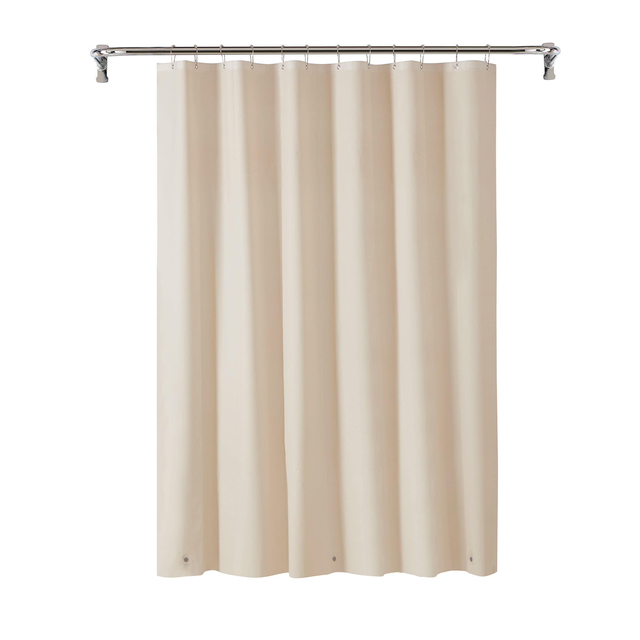 Mainstays 14 Pc Buffalo Plaid Faux Linen 72 x 70 Shower Curtain Set, 12  Hooks, & Peva Linen. 