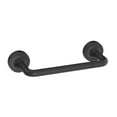 thumbnail image 4 of (2 pack) Better Homes & Gardens Brand Clean Modern Style Wall Mounted Toilet Paper Holder Matte Black Finish, 4 of 14