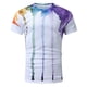 thumbnail image 5 of Camiseta de manga corta con cuello redondo para hombre, informal, deportiva, a la moda, para la playa Pompotops oipoqjl33718, 5 of 5