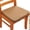 #4, variant on 1Pack Memory Foam Chair Cushions for Dining Chair, Friendly Woven Fabric 16" U-Shape Comfortable Kitchen Chair Pad, Removable Slip Resistant Seat Cushion(#4,42x36x36x4cm)