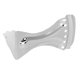 thumbnail image 4 of Cordier de guitare 6 cordes, chevalet en alliage, réglage facile, accessoire d'entretien, argent, 4 of 4