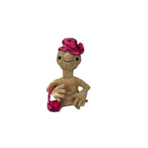 Dressed As Lady Pink The Extra-Terrestrial E.T Plush Doll Valentines Gift New 8”