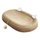 thumbnail image 2 of Rascador de Sisal para gatos, almohadilla rascadora para gatos de interior, juguetes de entrenamiento, cama ovalada para rascar gatos, para jugar con Trenzado de sisal, 2 of 8