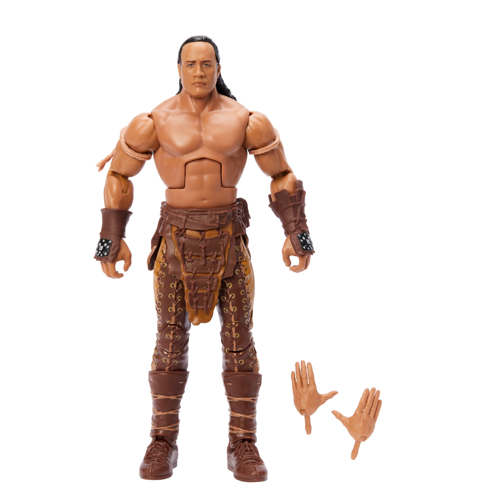 WWE Elite 60th Action Figures Set - Hogan, Rock, Austin
