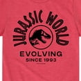 thumbnail image 3 of Jurassic World - Evolving Since 1993 - Youth Boys Short Sleeve Graphic T-Shirt, 3 of 5