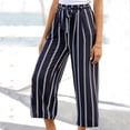 thumbnail image 2 of Women's Pants Fashion Casual Pants For Women High Waist Printing Easy Trousers Long Boho Beach Pockets, 2 of 7