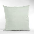 thumbnail image 5 of Plutus Baby Blue Solid Shiny Velvet Luxury Throw Pillow - Double sided 12" x 20", 5 of 5