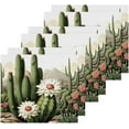 thumbnail image 2 of Coolnut Cactus Plant Washcloths, Soft and Absorbent Cotton Towel, 2 Pack 12 X 12 Inches Premium Quick Dry Face Towel Wash cloth, 2 of 7