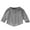 Gray, variant on Lenpel Girls' Long Sleeve T-Shirts Toddler Baby Crew Neck Button Front Ribbed Knit Tee Tops Infant Newborn Clothes(Gray,1-2 Years)