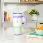 Reduce Cold1 40oz Tumbler with Handle, Stainless Steel, Color Block