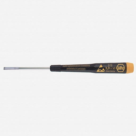 Wiha 27243 4 x 150mm Slotted Precision ESD Safe Screwdriver