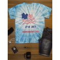 thumbnail image 3 of 4Th July Crayon Flag Tie Dye Cyclone Men -Image by Shutterstock, Male Small, 3 of 4
