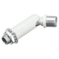 thumbnail image 1 of Unique Bargains Sloped Ceiling Adapter Swivel M10 M12 Thread for Chandelier White, 1 of 5