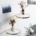 thumbnail image 4 of fsxdhpcsgfc Wall Mounted Glass Ledge Rack Floating Decorative Display Shelf Home Bathroom Storage Shelf Cookies Tray Rolling Expandable Dish Rack Roll up Drying Rack Kitchen Counter, 4 of 6