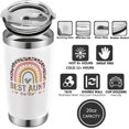 thumbnail image 6 of Aunt Tumbler 20oz Best Aunt Ever Cup Gift Stainless Steel Insulated Tumblers Coffee Travel Mug Auntie Cup Aunts Gift for Birthday Christmas, 6 of 6