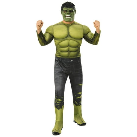 Marvel Avengers Infinity War Deluxe Mens Hulk Halloween Costume