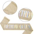 thumbnail image 3 of A BIRTHDAY QUEEN hair comb crystal diamond crown strap birthday party decoration, 3 of 5