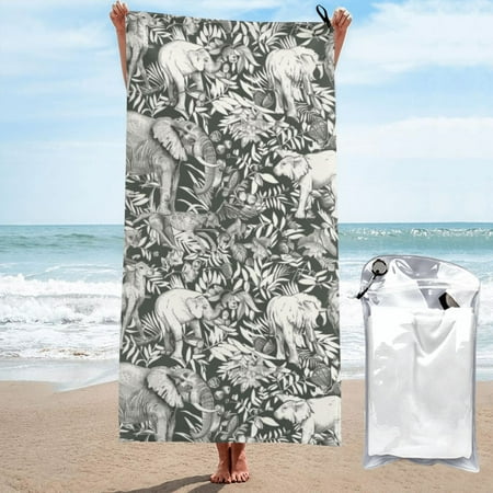 

Abstract art drawing Microfiber Quick Drying Towel - Essentials Swimming Pool Camping gear
