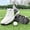 Black, variant on Unisex All-Season Golf Shoes - Anti-Slip TPU Sole, Breathable Synthetic Upper, Durable MD Outsole for Outdoor Training, Hiking & Casual Wear - White & Navy Blue, Sports Footwear, Antislip Footwear