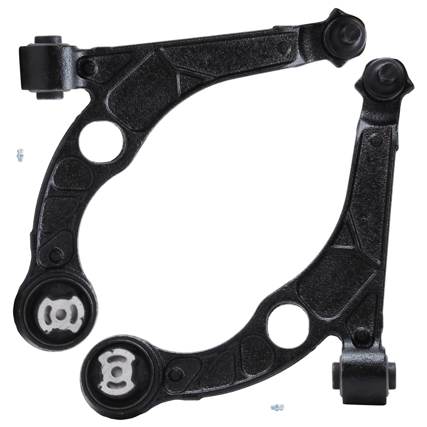 Detroit Axle - Front 8pc Control Arms Kit for 2013-2016 Dodge Dart, 2 Lower Control Arms 4 Inner & Outer Tie Rods 2 Sway Bar Links 2014 2015 Replacement