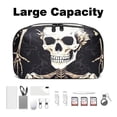 thumbnail image 3 of Skeleton Portable Oxford Cloth Charger Case with Waterproof Design - 5.9x9.44x3.14 in - PC Case, Storage Pouch, Cable Organizer Desk, Cable Box Organizer, 3 of 6
