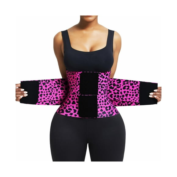 Cinturón de entrenamiento de cintura FeelinGirl Resilience Perspire Rose Leopard