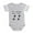 Heather Gray, variant on CafePress - My Siblings Have Tails - Cute Infant Baby Football Bodysuit