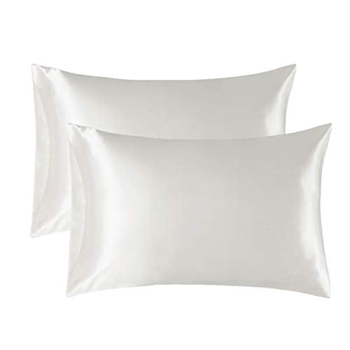 King Size 2-Pack 20X26 Inches Bedsure Satin Pillowcase For Hair And Skin 