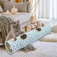 thumbnail image 3 of Cat Tunnel - Juguete interactivo para gatos - Juguetes para gatos - es para gatos de interior - Corazón Yuyangstore Túnel de gato, 3 of 8