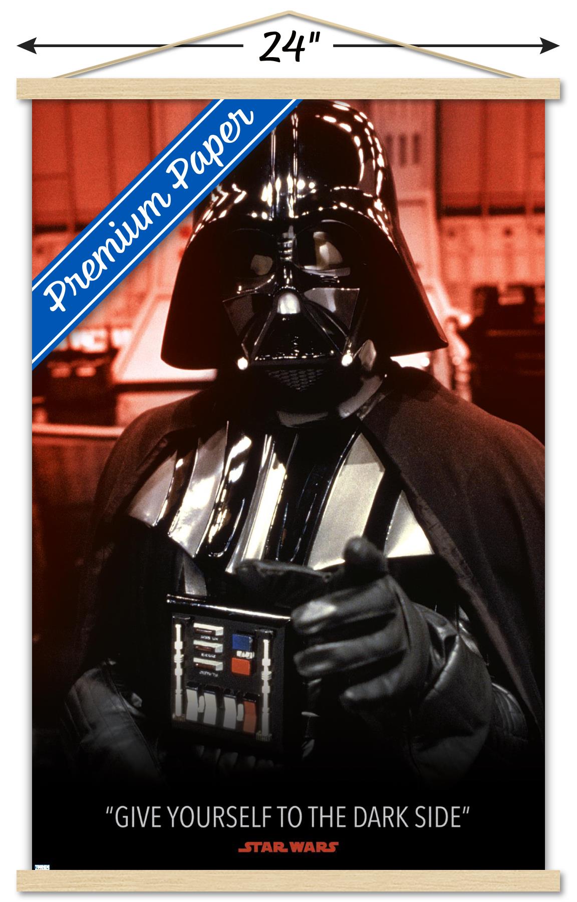 Star Wars: Return of the Jedi - Darth Vader Wall Poster with Magnetic Frame, 22.375" x 34"