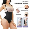 thumbnail image 3 of MISS MOLY Thong Bodysuit for Women High Waist Tummy Control Shapewear Panties Butt Lifter Firm Control Waist Trainer, 3 of 6