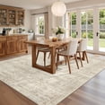 thumbnail image 3 of Roxstand Washable Rugs 5x7, Vintage Distressed Area Rugs for Living Room, Non Slip Accent Bedroom Rug (5'x7', Beige), 3 of 9