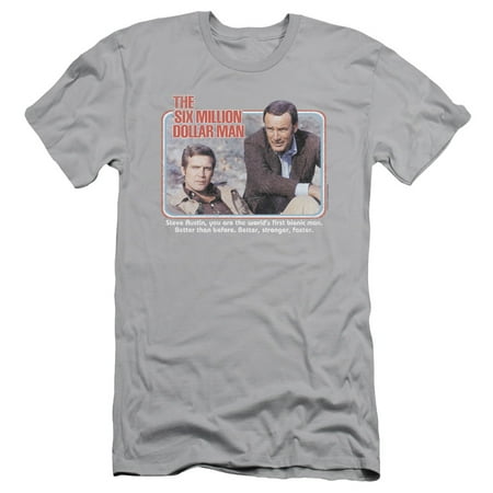The Six Million Dollar Man The First Mens Slim Fit Shirt