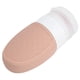 thumbnail image 4 of Contenedores cosméticos portátiles y herméticos para champú y artículos de tocador, botellas de viaje impermeables de color beige, 4 of 8
