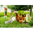 thumbnail image 6 of Vehomy Chicken Xylophone Toy and 2PCS Chicken Veggies Skewers Fruit Holder Chicken Vegetable Hanging Feeder Chicken Toys for Hens 3Pcs, 6 of 7