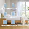 thumbnail image 4 of Degrees of Comfort Coolmax Cooling Fitted Sheet Only, Twin Size Bed Soft Sheets for Hot Sleepers, up to 15" Deep Pocket, All Around Elastic, Wrinkle Free, Fade Stain Resistant, White1PC, 4 of 16