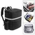 thumbnail image 6 of TISHITA Large Insulated Cooling Bag Delivery Bag Soft Food Hot or Cold Food Picnic Tote Bag Backpack for BBQ Beach Camping Holiday Travel, 6 of 8