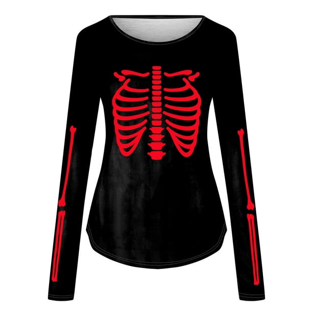 Camiseta de esqueleto mujer hotsell