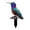 B, variant on OIUR Bird Garden Decor Stake Acrylic 2D Flat Bird Decoration Yard Art Weatherproof Bird Stake for Outdoors Lawns Patios