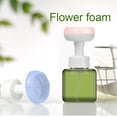 thumbnail image 4 of Botella de jabón con bomba para lociones espumosas, botella recargable con bomba de flores, cabeza de jabón, champú, botella vacía cosmética Suministros de limpieza para el hogar verde Tipo B Toystoory HA006898-07, 4 of 6